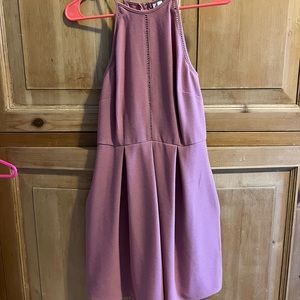 Speechless Pink Sleeveless Dress with Pockets
